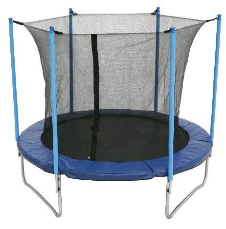 Green Glade 10ft Trampoline with 6 Posts B7102