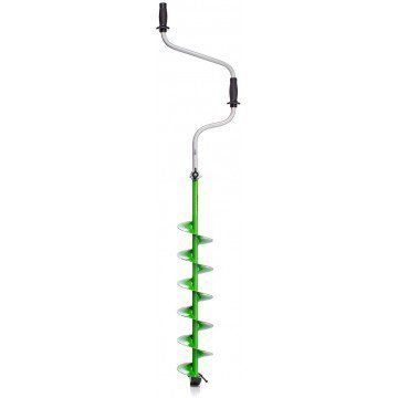 Ice auger Helios 150 Long (diameter 150 mm) two-handed, left, straight blades