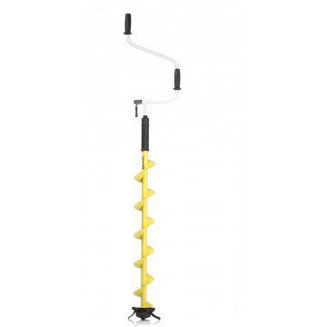 Ice auger Iceberg 130R-1600 v3.0 (diameter 130 mm) two-handed, right, semicircular knives
