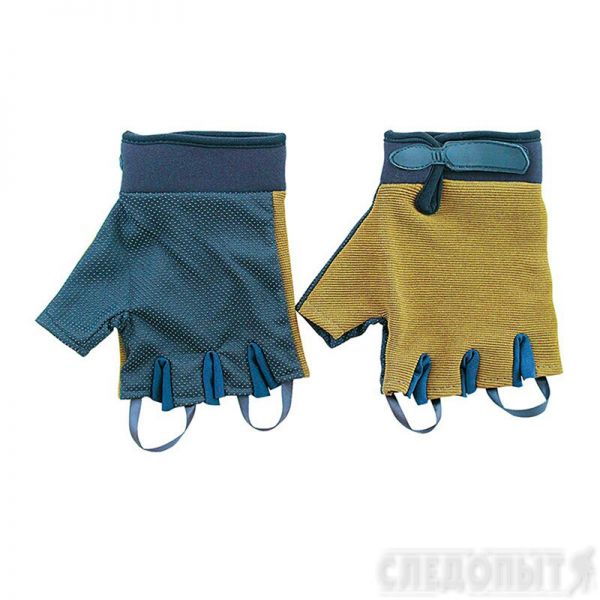 Travel gloves Pathfinder, khaki, fingerless, size XL PF-GT-K04