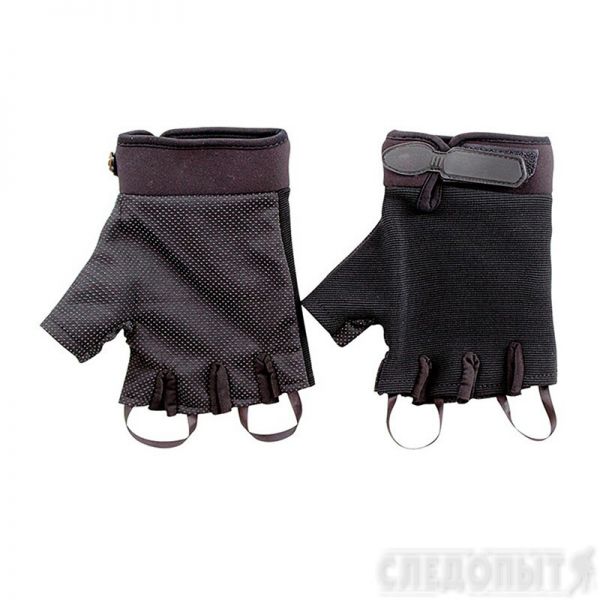 Travel gloves Pathfinder, black, fingerless, size XL PF-GT-B02