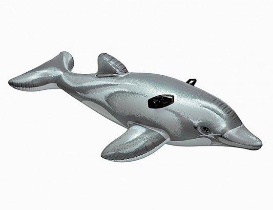 Inflatable toy rider Intex 58535 Dolphin from 3 years