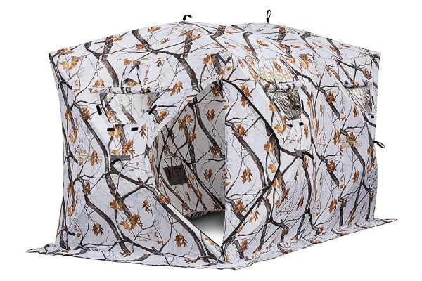 Winter tent cube Higashi Double Winter Camo Comfort Pro three-layer