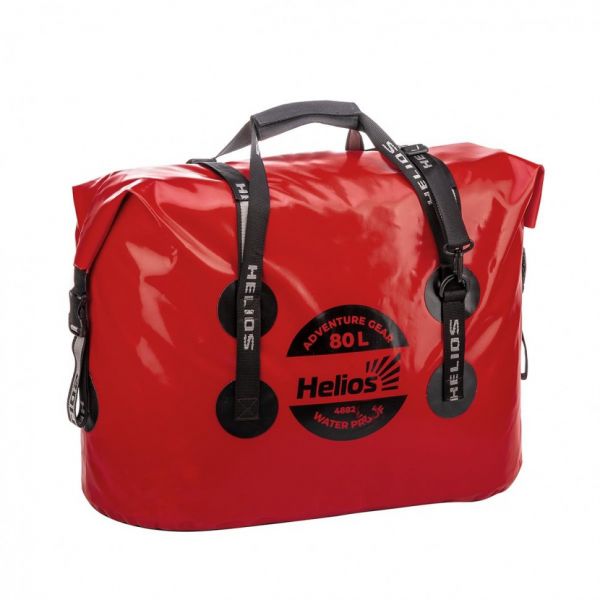 Helios dry bag 80l PVC, red/black HS-GS-80-RB