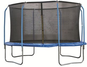 Green Glade 10ft Trampoline with 6 Posts B102